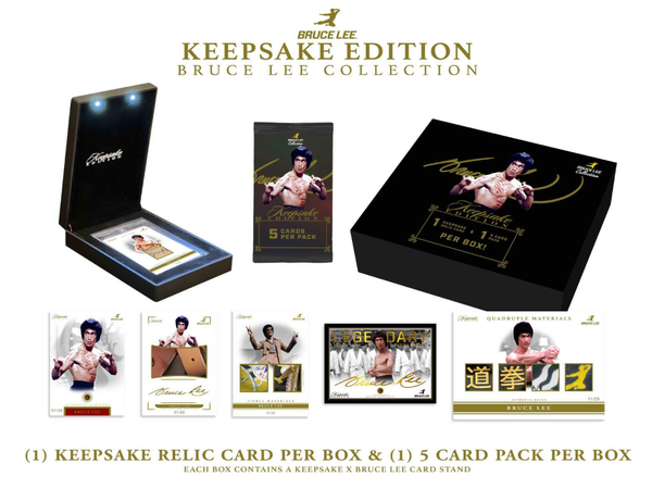 2024 Keepsake Bruce Lee 50th Anniversary Collection 5 Box Case