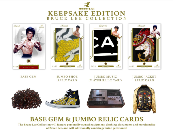2024 Keepsake Bruce Lee 50th Anniversary Collection 5 Box Case