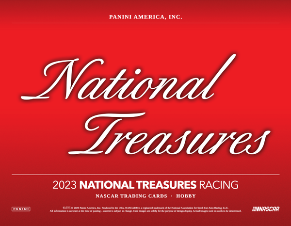 2023 Panini National Treasures Racing Hobby Box