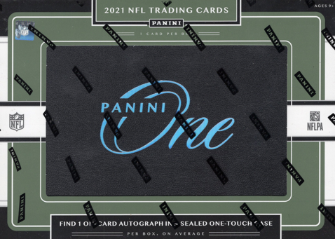 2021 Panini One Football Hobby Box