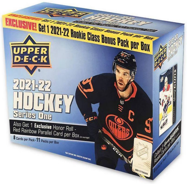 2021/22 Upper Deck Series 1 Hockey Mega Box