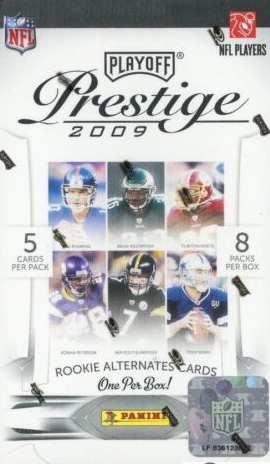 2009 Panini Playoff Prestige Football Blaster
