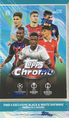 2022/23 Topps UEFA Club Competitions Chrome Soccer Lite Box