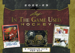 2022/23 Leaf In The Game Used Hockey Box
