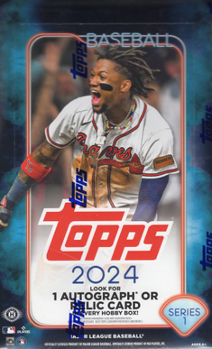 2024 Topps Series 1 Baseball Hobby Box Cards Infinity
