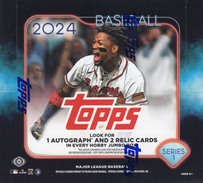 2024 Topps Series 1 Baseball Jumbo Box Cards Infinity