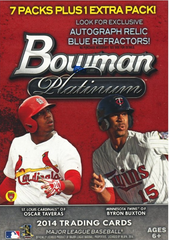 2014 Bowman Platinum Baseball Blaster Box