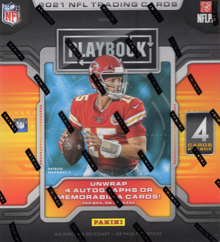 2021 PANINI PLAYBOOK FOOTBALL 