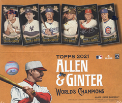2021 Topps Allen & Ginter X Baseball Box