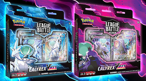 Pokémon Calyrex VMAX League Battle Deck Box