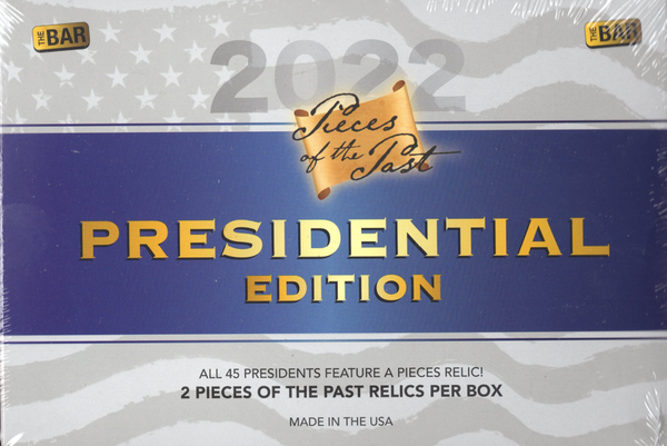 2022 Super Break Pieces of the Past Presidential Edition Box