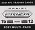 2021 Panini Prizm Football Multi-Pack Box