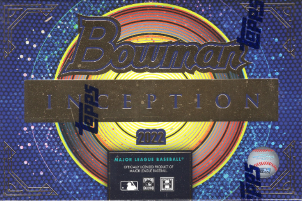 2022 Bowman Inception Baseball Hobby Box